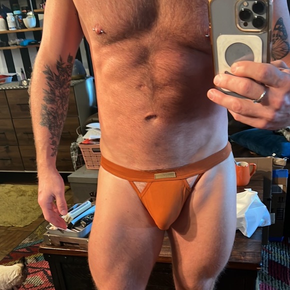 Other - Brave person brand skimpy jock strap with cut outs in the front